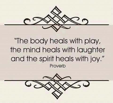 Body heals with play
